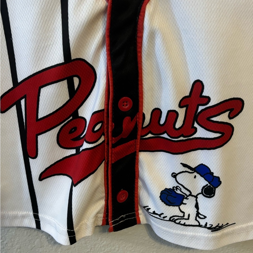 Peanuts Baseball Jersey!⚾️🥜💙 - Picture 2 of 5